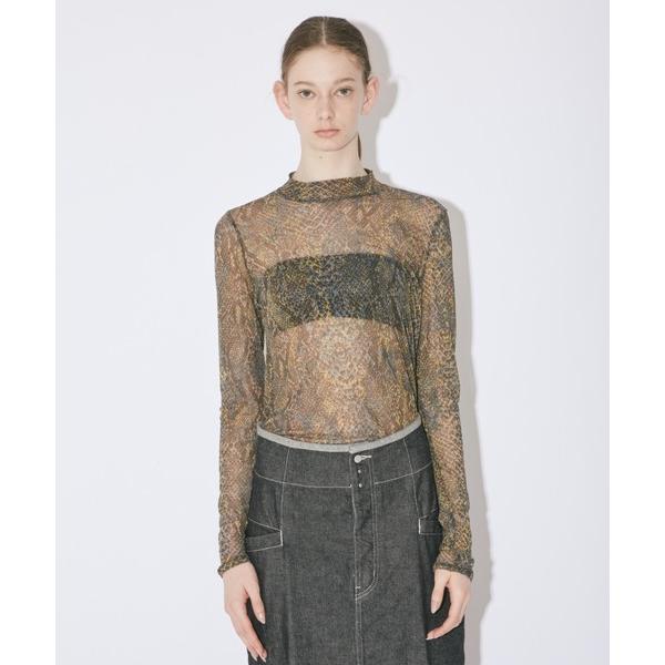 ビューティフルピープル beautiful people sheer python printedj...
