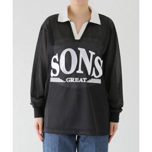 tシャツ Tシャツ レディース 「SON OF THE CHEESE / サノバチーズ」 SONS Mesh Game Shirt：カットソー