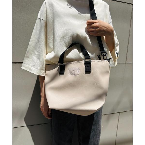 トートバッグ FREDRIK PACKERS / FAM TOTE LEATHER WIDE レディ...