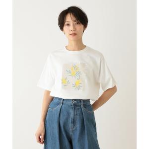 tシャツ Tシャツ レディース フラワーTシャツ/ミモザ｜zozo