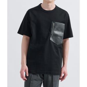 tシャツ Tシャツ メンズ 「THE TOKYO/ザトウキョウ」The Basic QualiTEE With Washable Leather Po