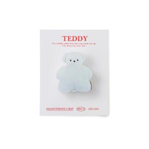 モバイルアクセサリー レディース 「JOliJOli」TEDDYスマホグリップ｜zozo