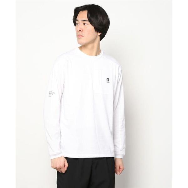 「The DUFFER of ST.GEORGE」 長袖Tシャツ LARGE ホワイト メンズ