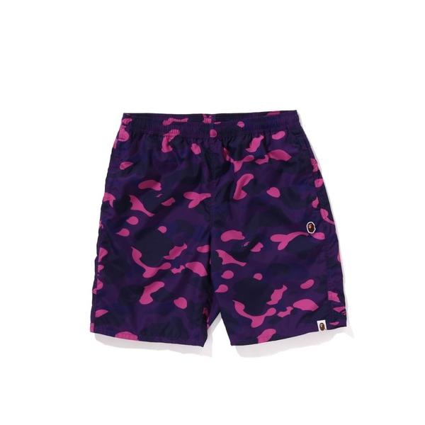 パンツ COLOR CAMO APE HEAD ONE POINT BEACH SHORTS メンズ