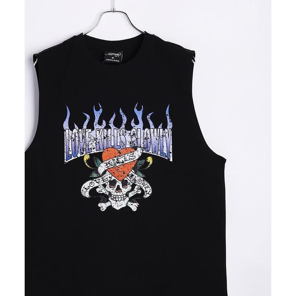 タンクトップ EdHardy ノースリーブＴシャツ ロング丈 ラブキル ダイス アメリカンイーグル ...