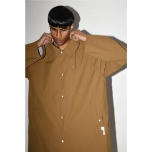ステンカラーコート コート 「撥水生地使用」ステンカラーロングコート/Soutien collar long coat(ユニセックス)