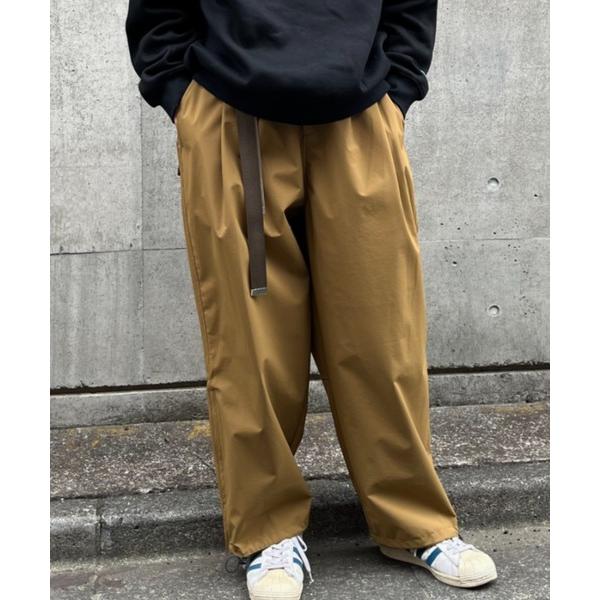 ワイドパンツ スラックス 「撥水生地使用」ルーズ タック スラックス/Neo slacks(ユニセッ...