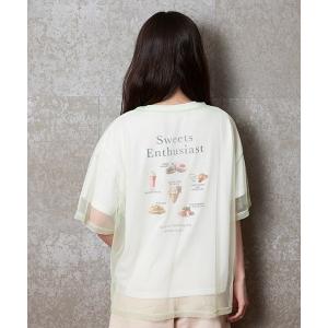 tシャツ Tシャツ キッズ チュールレイヤードフォト半T｜ZOZOTOWN Yahoo!店