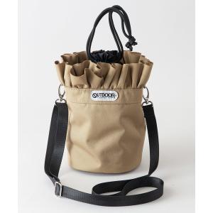 ショルダーバッグ バッグ OUTDOOR PRODUCTS/アウトドアプロダクツ　フリル巾着ショルダーバッグ レディース