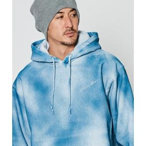 メンズ パーカー mpa3474- Hand Spray Paint Hooded Sweatshirt パーカー｜zozo