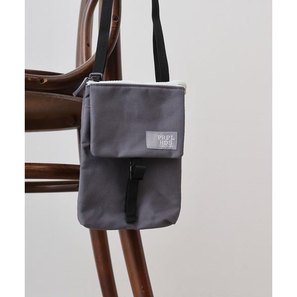 ショルダーバッグ propellerheads ポリエステル縦型ミニショルダー/サコッシュ/スマホポ...