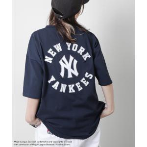 tシャツ Tシャツ メンズ 「MLB」 バックサークル半袖Tシャツ