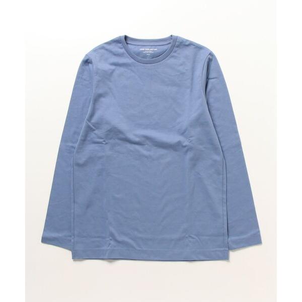 「green label relaxing」 長袖Tシャツ L ライトブルー メンズ