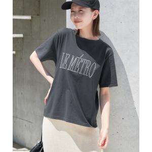 tシャツ Tシャツ レディース LE METRO ロゴTEE｜zozo