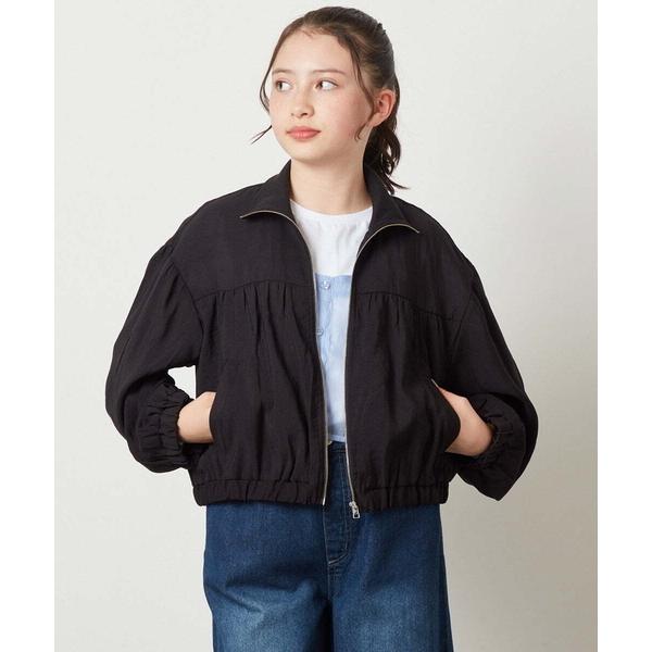 ブルゾン アウター 「100-130」セミシアーボリュームブルゾン キッズ 子供服 女の子