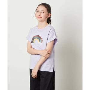 tシャツ Tシャツ キッズ 「100-130」スパンコールＴシャツの商品画像