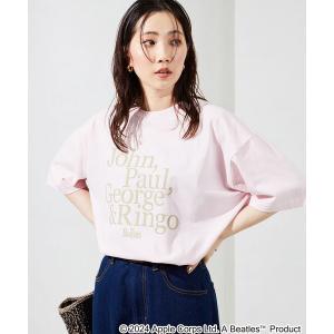 tシャツ Tシャツ レディース 限定展開　THE BEATLES/ザ ビートルズ　ロゴ 半袖 Tシャツ｜ZOZOTOWN Yahoo!店