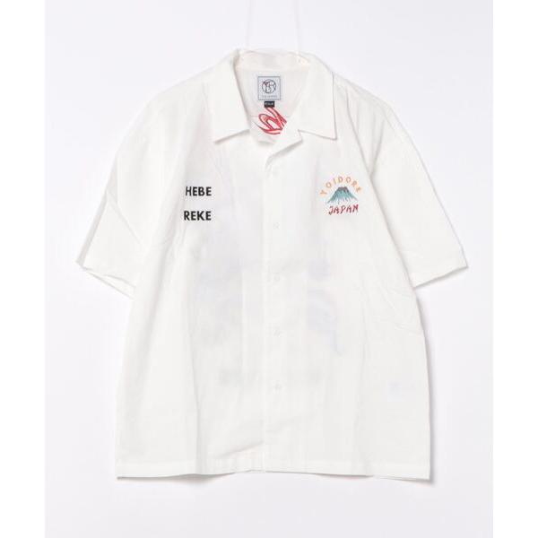 シャツ 「YOIDORE/ヨイドレ」JAPAN スカ刺繍シャツ メンズ レディース