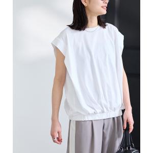 tシャツ Tシャツ レディース 「＆FUNCTION」ショルダータック コクーンTシャツ｜zozo