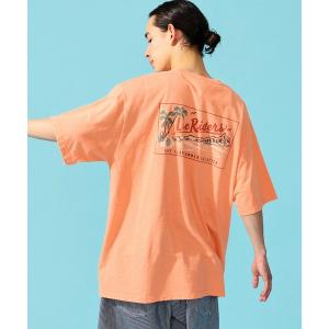 tシャツ Tシャツ メンズ Lee/リー　アロハ バックプリント ショートスリーブTee