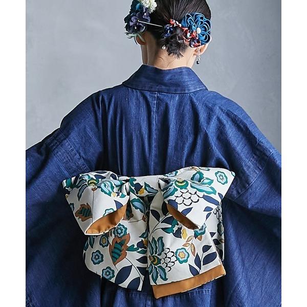 花柄つくり帯 「大きいサイズ有」GEVS. レディース