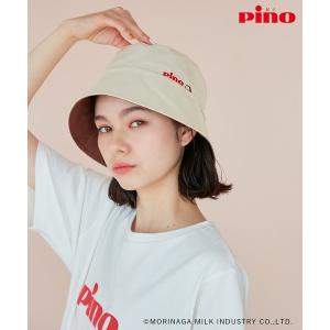 帽子 ハット レディース 「Pino meets ROPE' PICNIC」刺繍リバーシブルバケットハットの商品画像