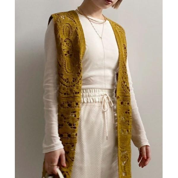 tシャツ FLOCKY SKIN L/S CUT TOP レディース