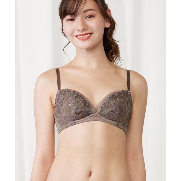 ブラジャー 天使のブラ スリムライン 極上ライト599 ノンワイヤーブラジャー「D，Eカップ」 TR...