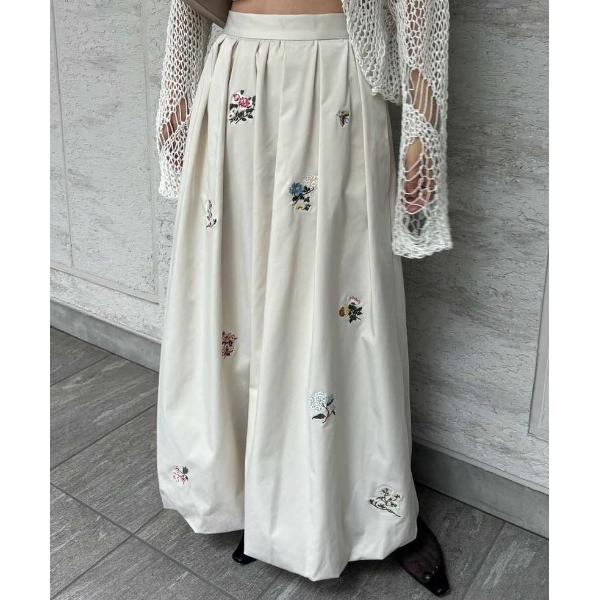スカート KEITAMARUYAMA × AMERI EMBROIDERY BALLOON SKIR...