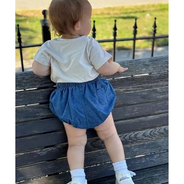 パンツ 「 Bambin / ボンバン 」 デニム ブルマ パンツ キッズ 子供服 男の子 女の子
