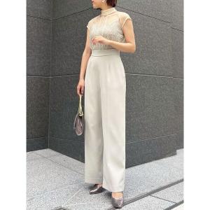 LAGUNAMOON（ラグナムーン） パンツドレス LADYカットジャガードベア