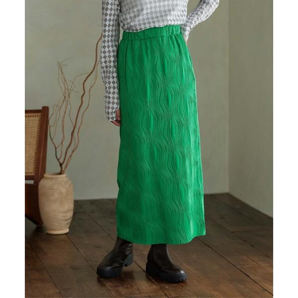 「miette」 スカート FREE グリーン レディース