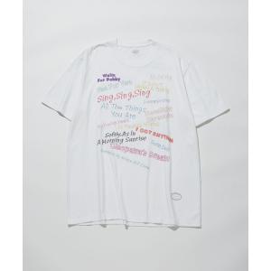 tシャツ Tシャツ メンズ 「別注」「TANGTANG for ADAM ET ROPE'」LETTERING｜ZOZOTOWN Yahoo!店