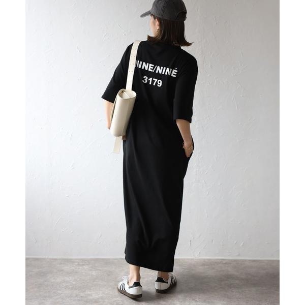 ワンピース バックナンバープリントTシャツワンピース