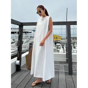 ワンピース レディース No Sleeve Tuck Dress