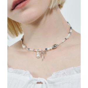 ネックレス マルチ ビーズ ネックカフ レディース｜ZOZOTOWN Yahoo!店