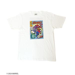 tシャツ Tシャツ レディース 「MARVEL」MAZZELコラボ コミックアートTシャツ