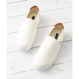 スリッポン 「SCANDINAVIAN FOREST/スカンジナビアン フォレスト」ワンポイントロゴ キャンバス スリッポン レディース