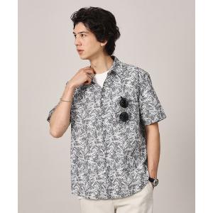 TAKEO KIKUCHI（タケオキクチ） ボーラーハット柄 長袖シャツ