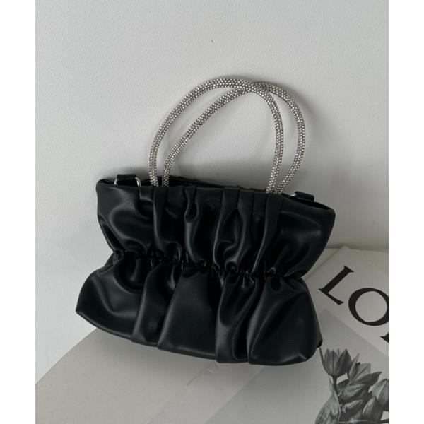 クラッチバッグ パーティーバッグ 2WAYギャザー PUミニパーティーバッグ レディース