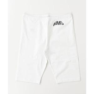 レギンス キッズ MM6 Maison Margiela(エムエムシックス)Kids ＆ Junior ブランドロゴショートレギンスパンツ｜zozo