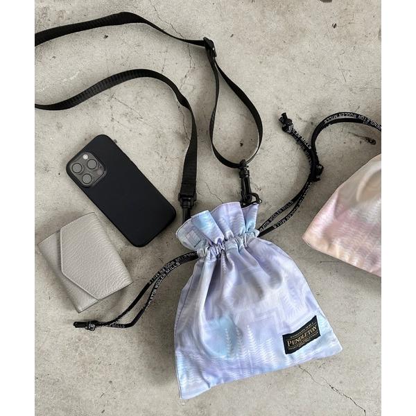 ショルダーバッグ バッグ ST:PENDLETON / TIEDYE PT SQUARE POU タ...