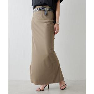 スカート レディース 「3サイズ展開」ストレッチマキシタイトスカート2｜ZOZOTOWN Yahoo!店