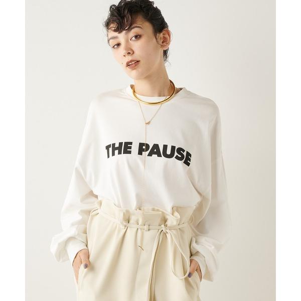 「THE PAUSE」 長袖カットソー FREE オフホワイト レディース