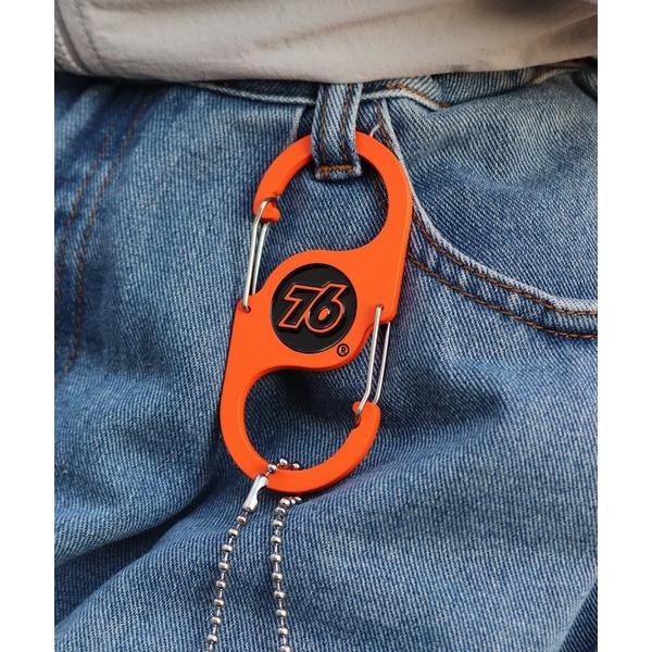 キーホルダー 76 ダブルカラビナ キーホルダー