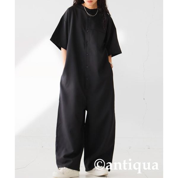 サロペット オーバーオール 半袖オールインワン レディース