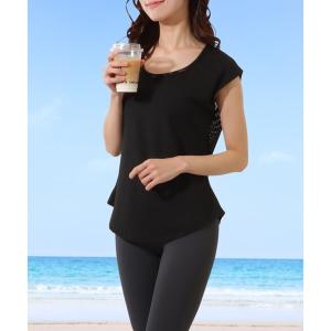 ラッシュガード 「2点セット」メッシュ ドッキン...の商品画像