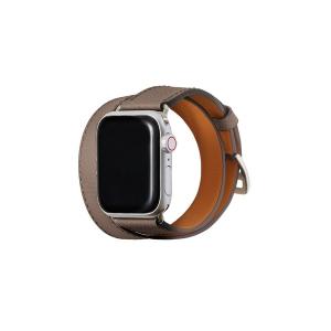 Apple Watch レザーバンド シルバーの買取情報