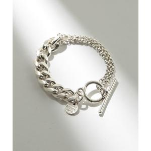 ブレスレット レディース 「PHILIPPE AUDIBERT」キヘイチェーン切替ブレスレット bracelet Vera laiton BRS567｜zozo