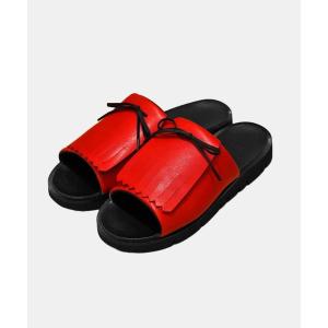 サンダル メンズ 「凸＆凹 (デコ＆ボコ)」 Kilt Cork Sandals / red my beautiful landlet - Speci｜zozo